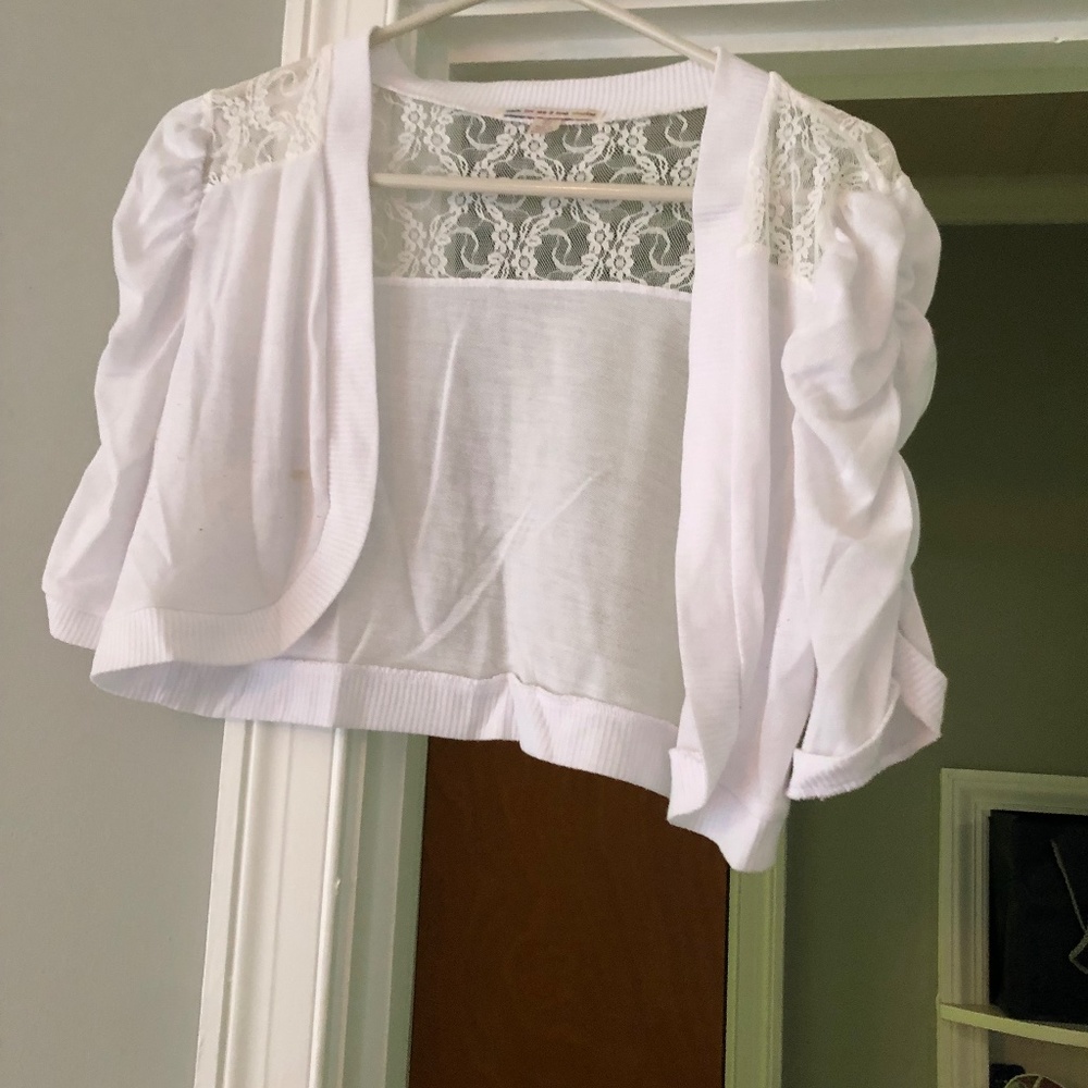 Ladies Crop Cardigan